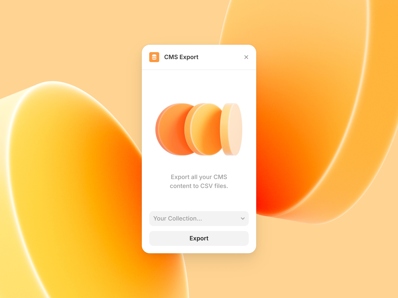 Thumbnail 1 for CMS Export, a Framer Marketplace template by Framer.