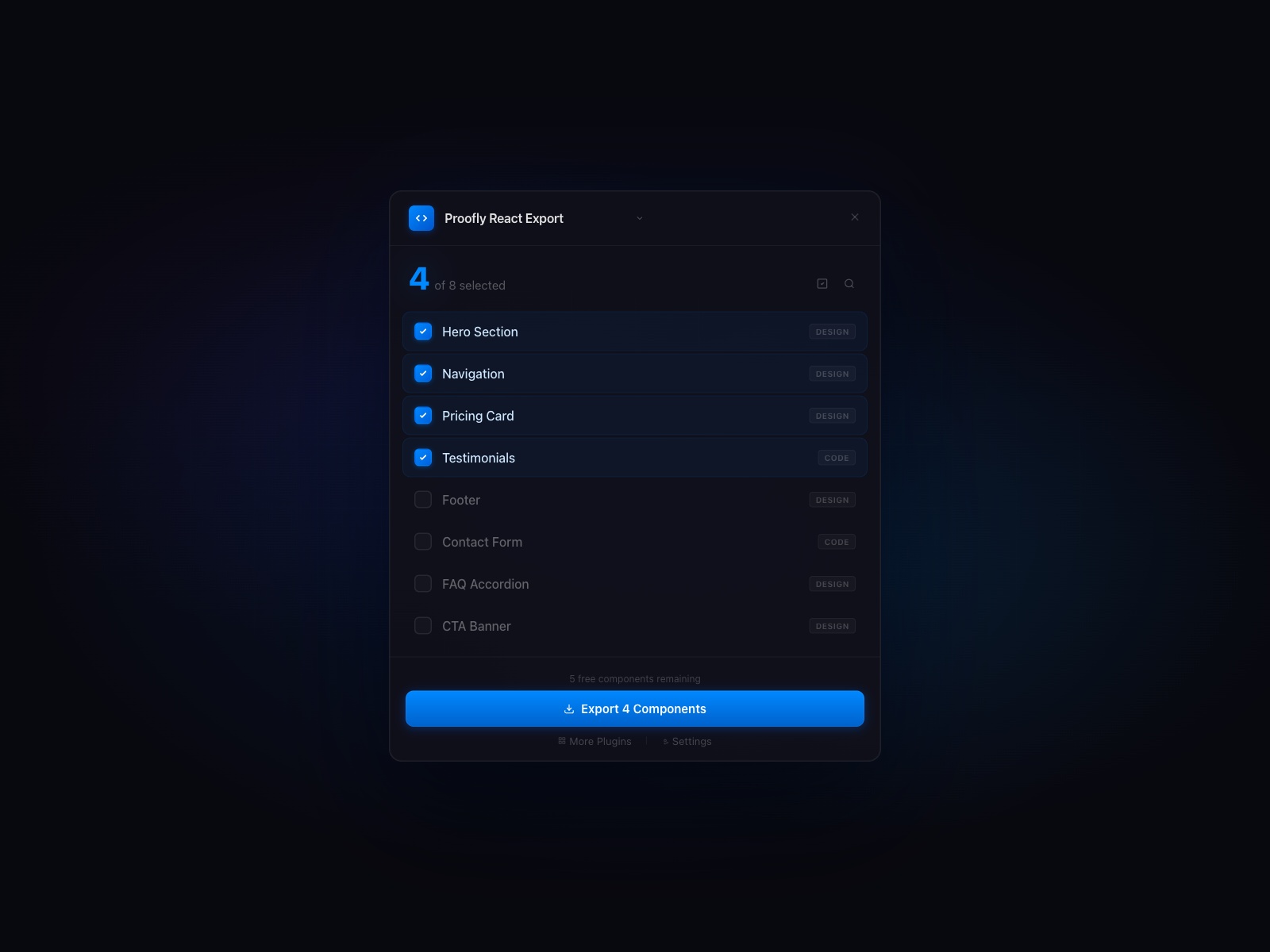 Thumbnail 1 for Proofly React Export, a Framer Marketplace template by Proofly.ae.