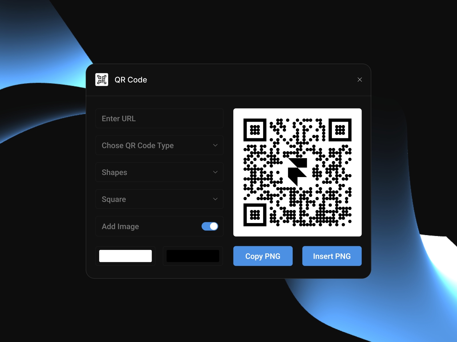 Thumbnail 1 for QR Code, a Framer Marketplace plugin by Moise.