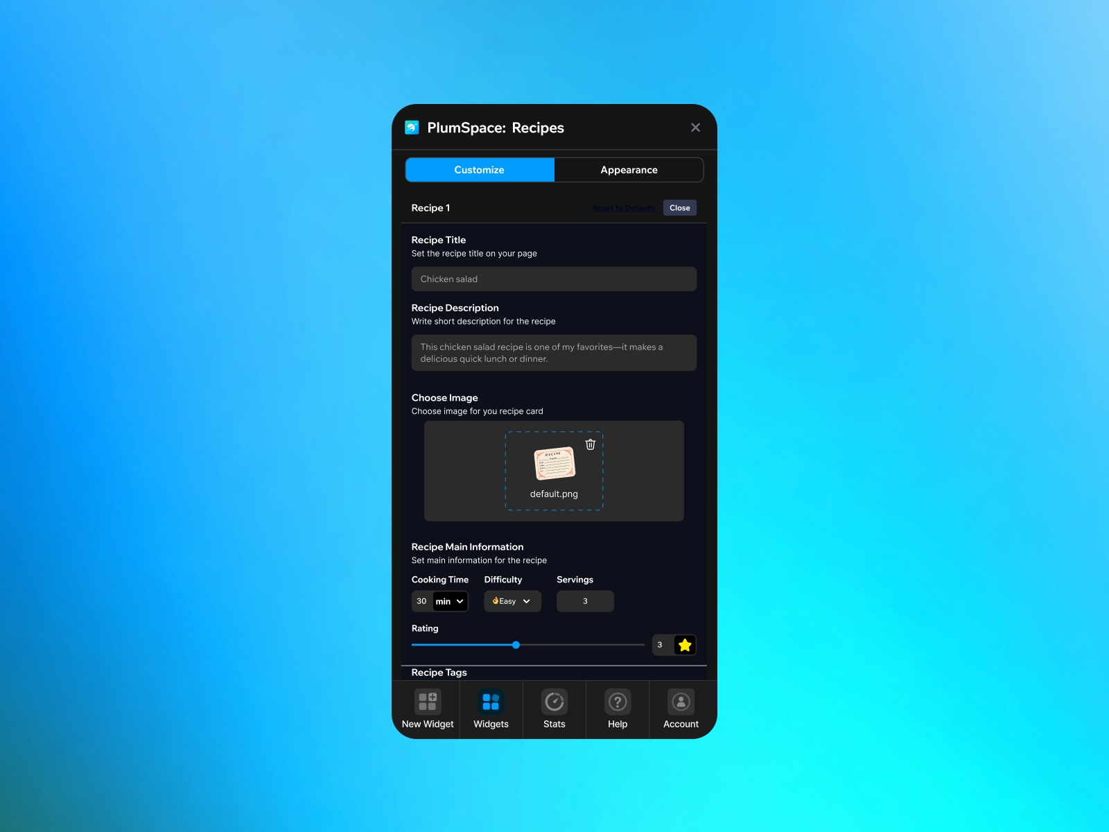 Thumbnail 2 for PlumSpace: Recipes Kit, a Framer Marketplace template by PlumSpace.