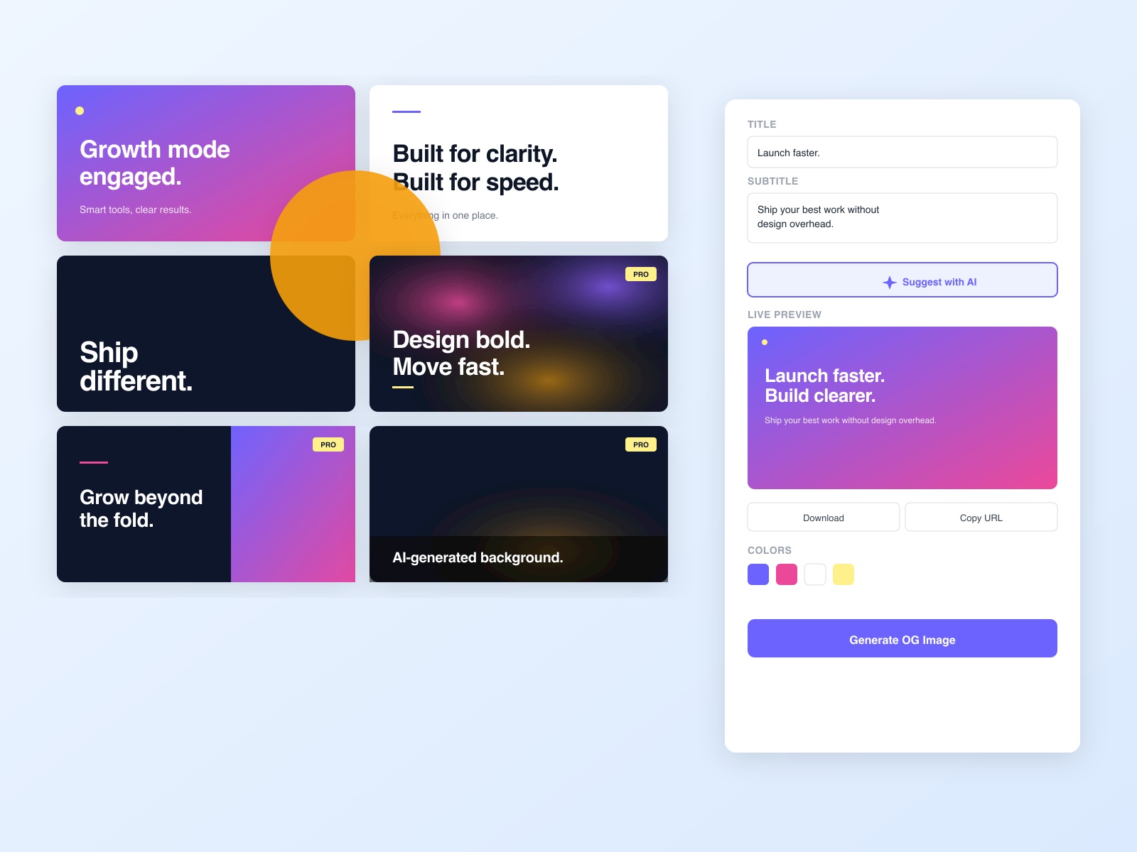 Thumbnail 2 for OG Image Generator, a Framer Marketplace template by 덕기 김.