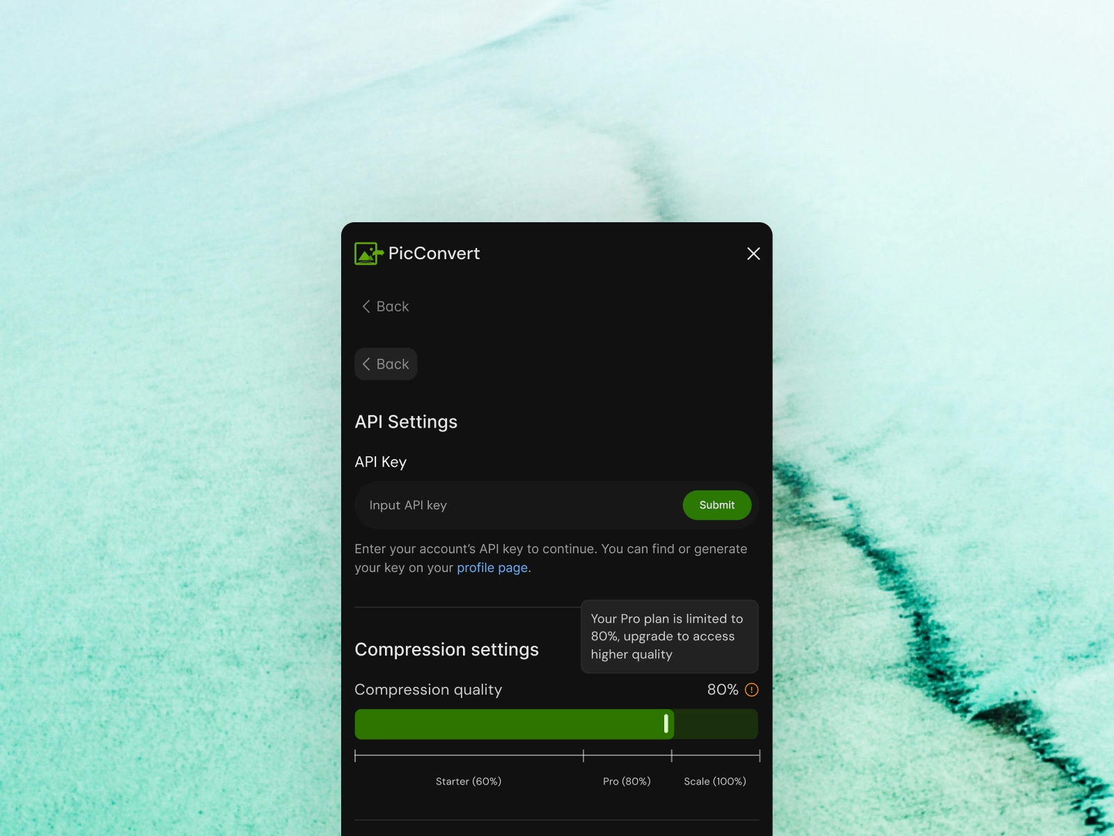 Thumbnail 1 for PicConvert, a Framer Marketplace template by ADEYEMI AMAO.