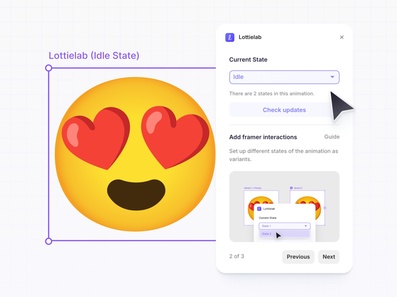 Thumbnail 1 for Lottielab, a Framer Marketplace template by Lottielab.