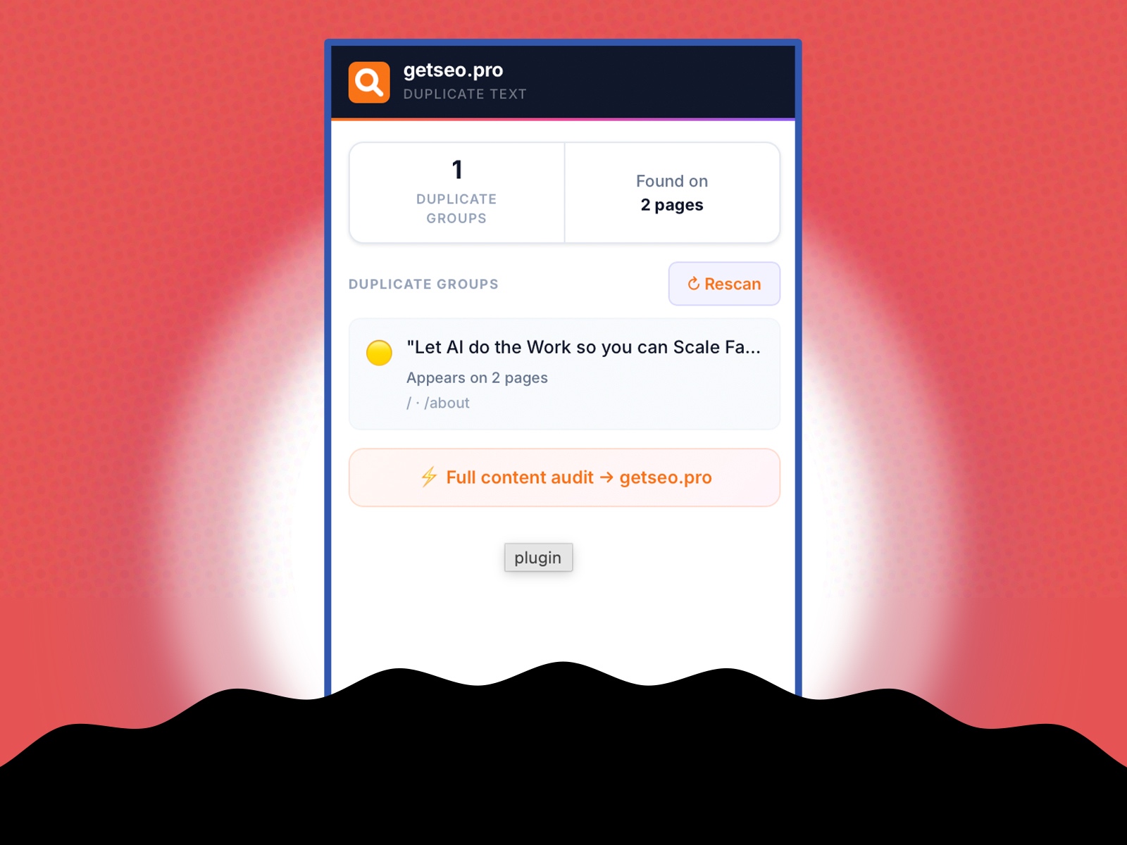 Thumbnail 2 for Duplicate Text Detector by getseo.pro, a Framer Marketplace template by getseo.pro _.