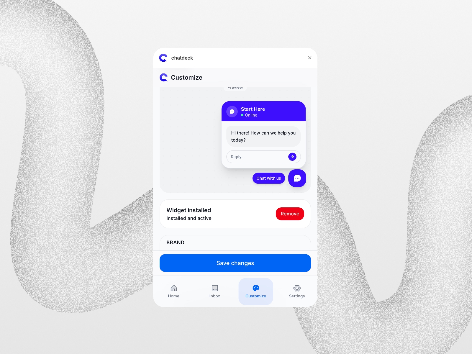 Thumbnail 1 for chatdeck, a Framer Marketplace template by Plaiter.