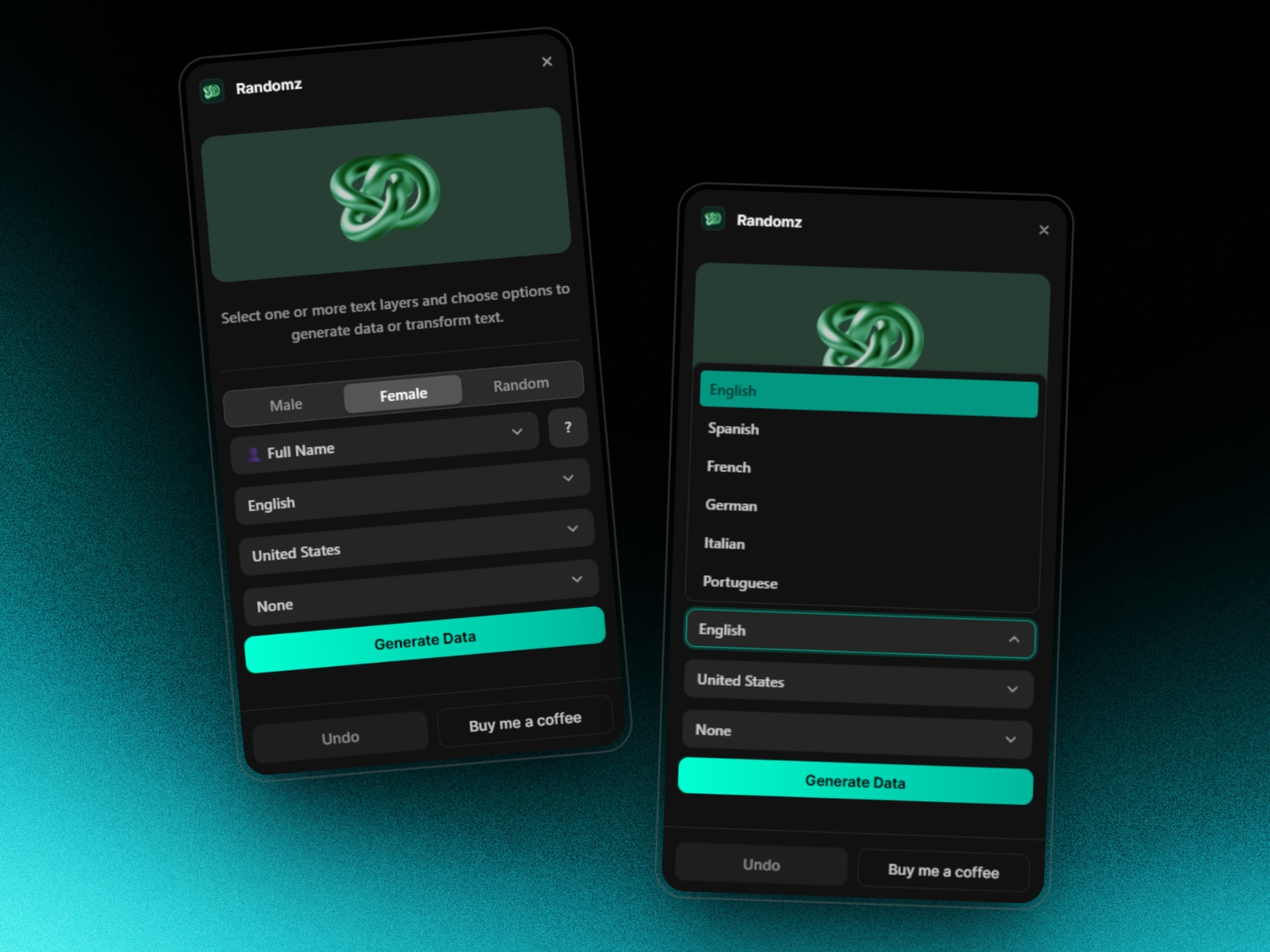 Thumbnail 2 for Randomz, a Framer Marketplace plugin by Kayode.