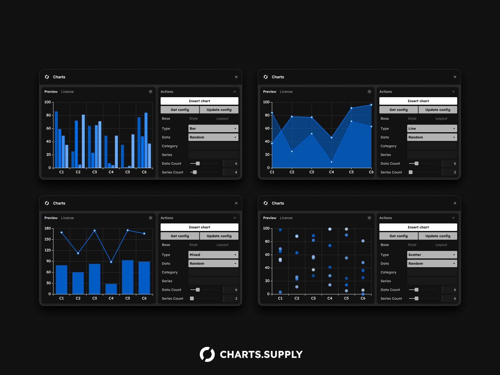 Thumbnail 2 for Charts for Framer, a Framer Marketplace template by V2SPACE.