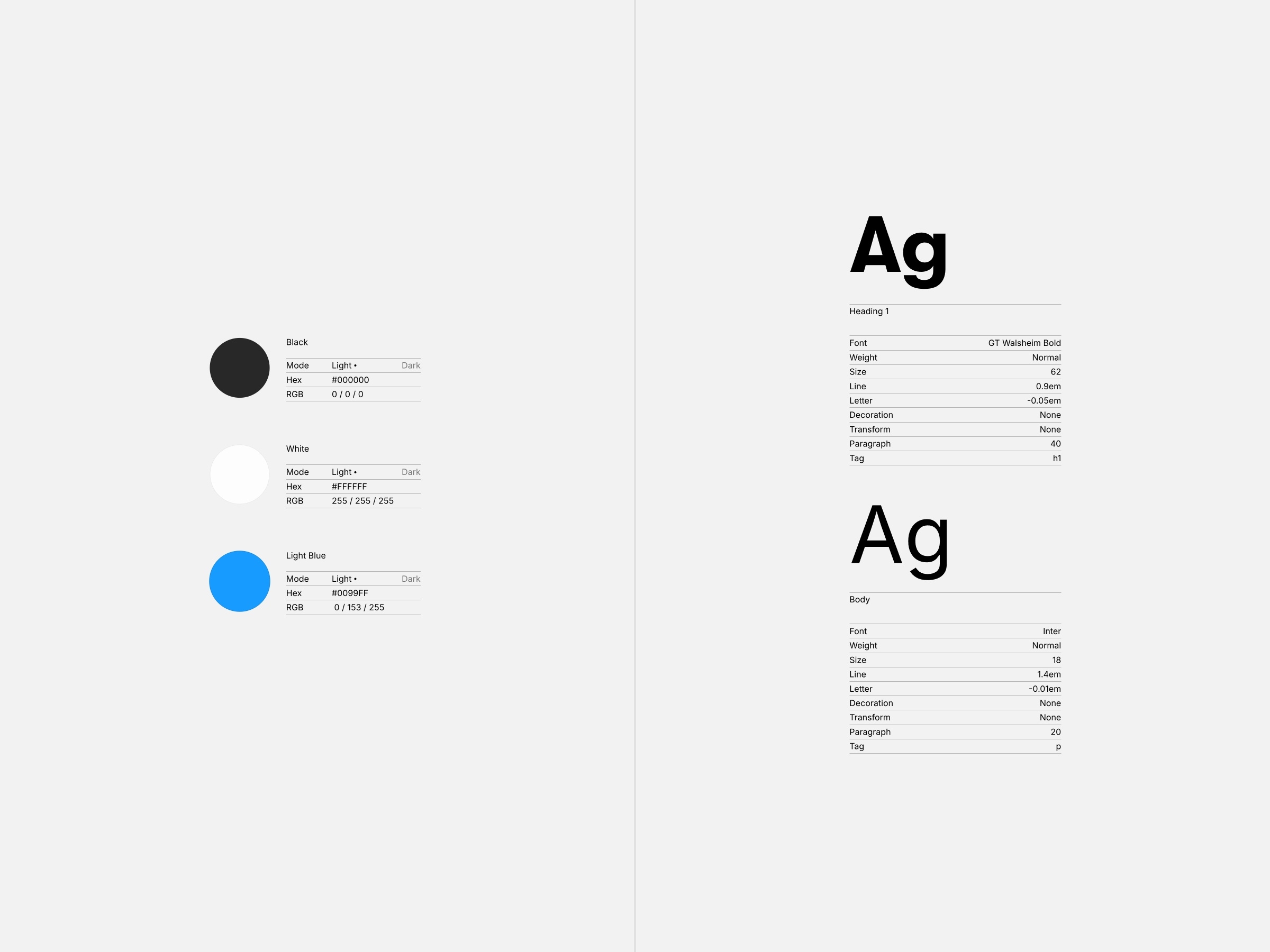 Thumbnail 2 for Styleguide Generator, a Framer Marketplace plugin by Favorit × Frame.