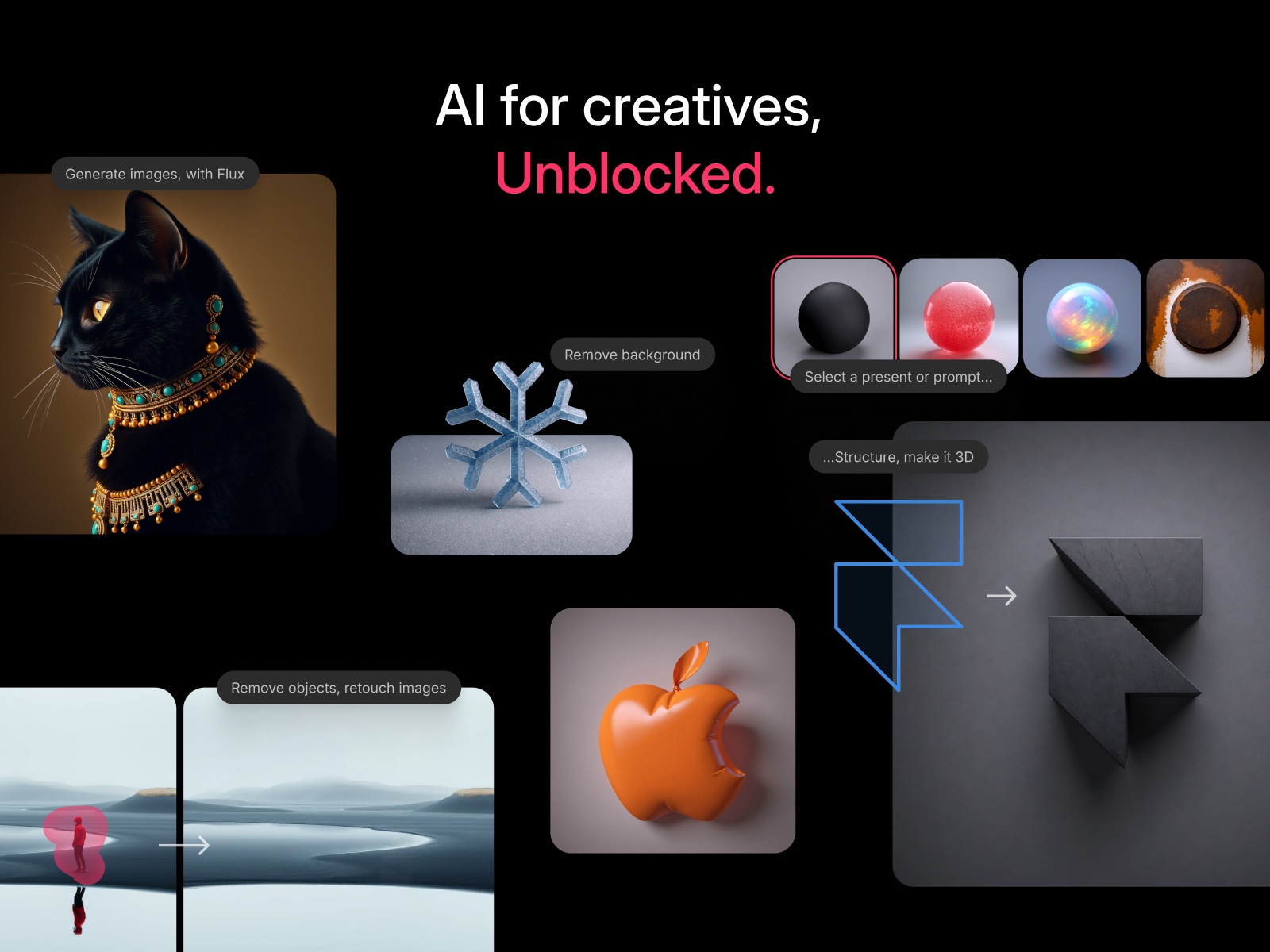Thumbnail 1 for Unblocked AI, a Framer Marketplace template by Orcun Sevig.