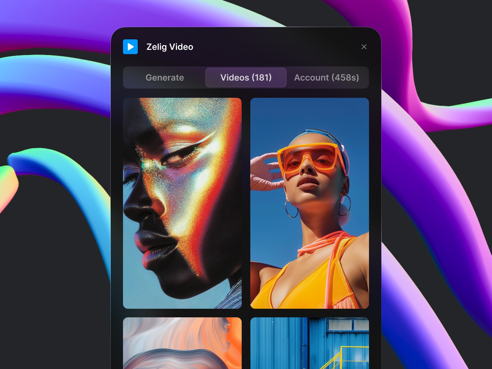 Screenshot 3 for Zelig Video, a Framer Marketplace plugin by Anton Pikhorovych.