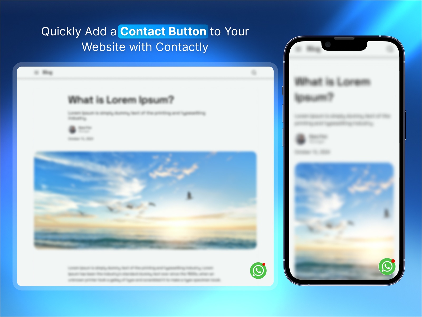 Thumbnail 2 for Contactly, a Framer Marketplace template by Framer Geeks.