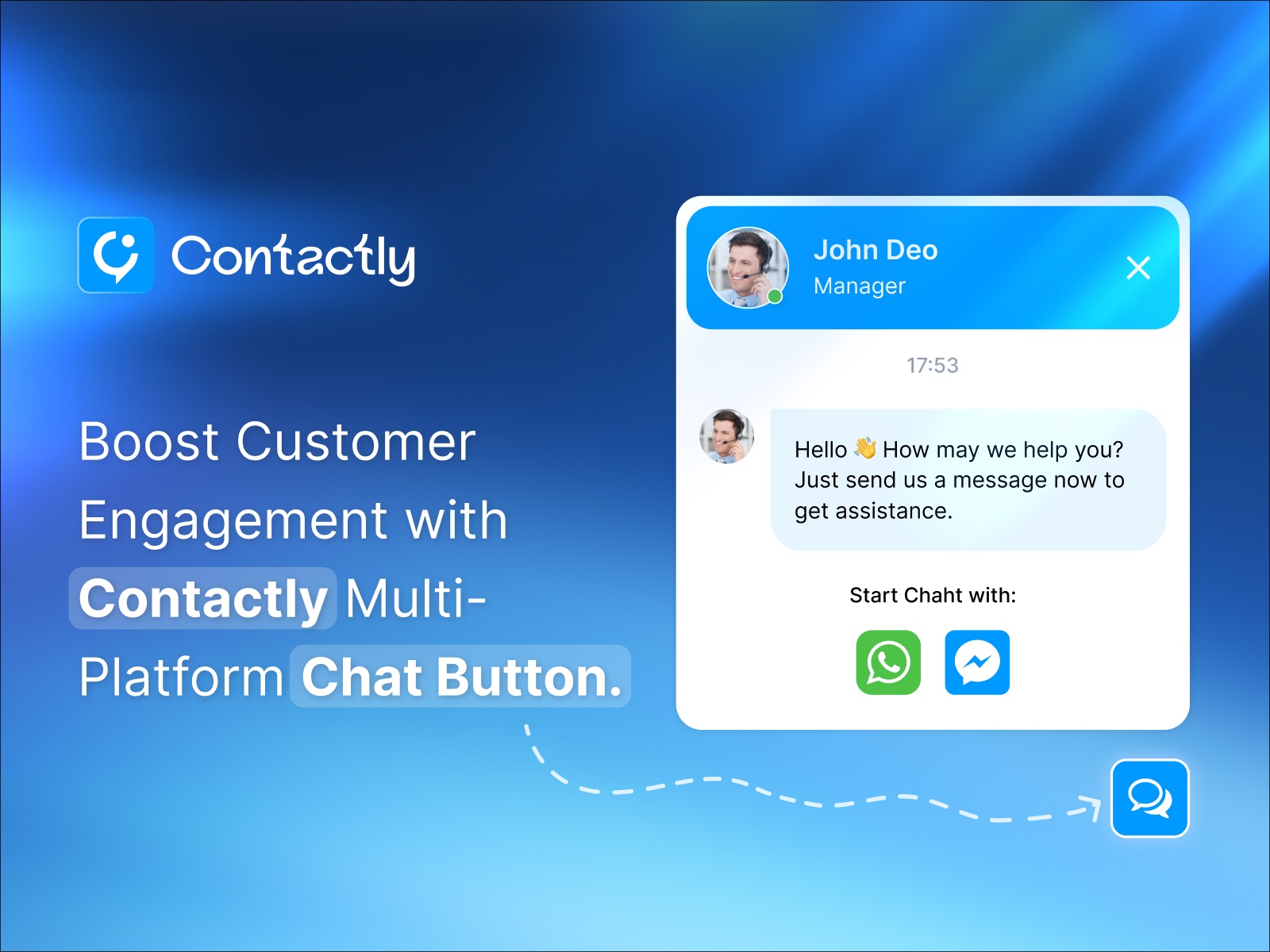 Thumbnail 1 for Contactly, a Framer Marketplace template by Framer Geeks.