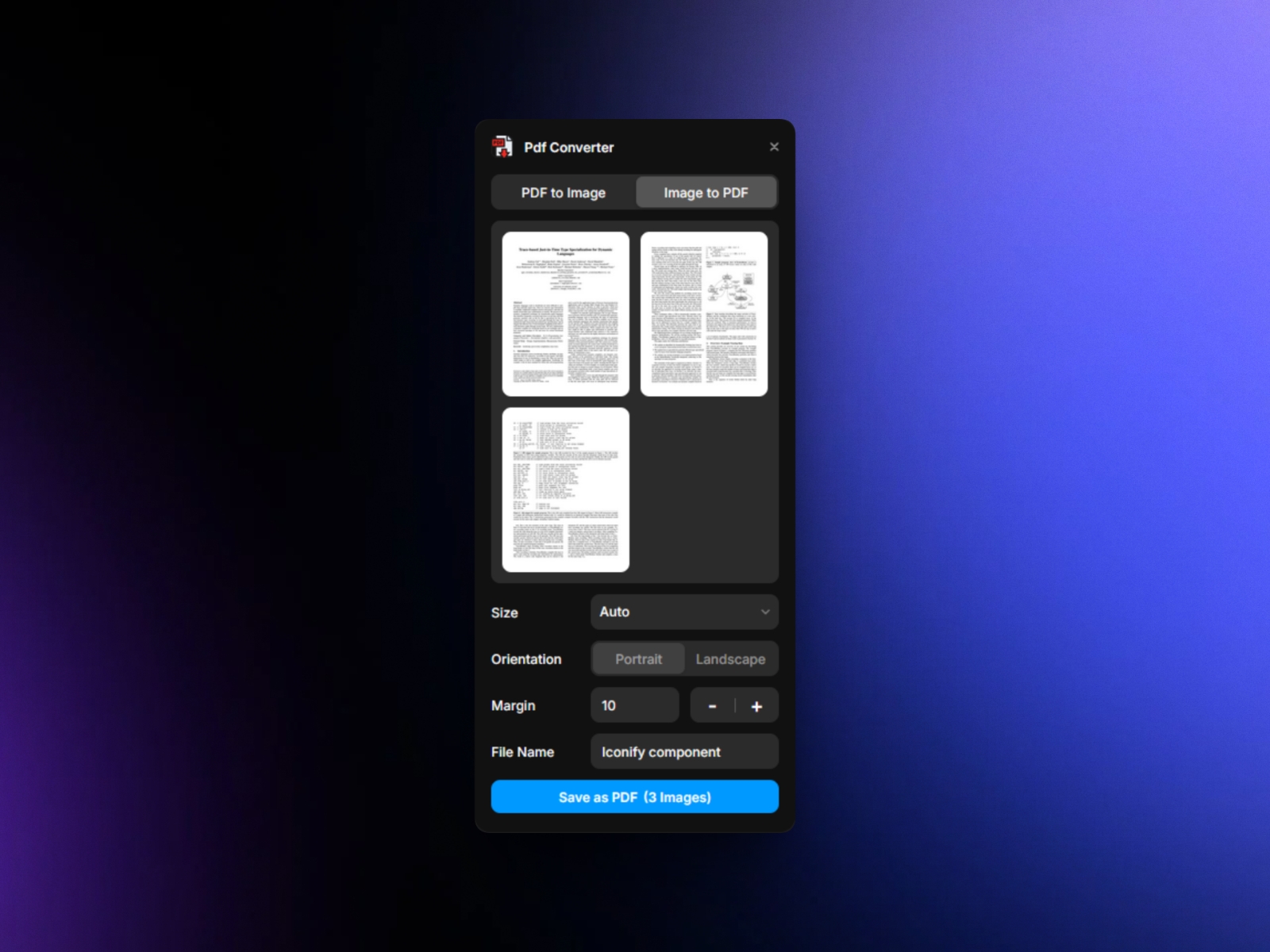 Thumbnail 2 for Pdf Converter, a Framer Marketplace template by Arun Raj.