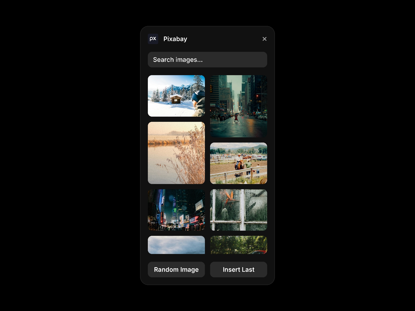 Thumbnail 2 for Pixabay, a Framer Marketplace template by Kye.