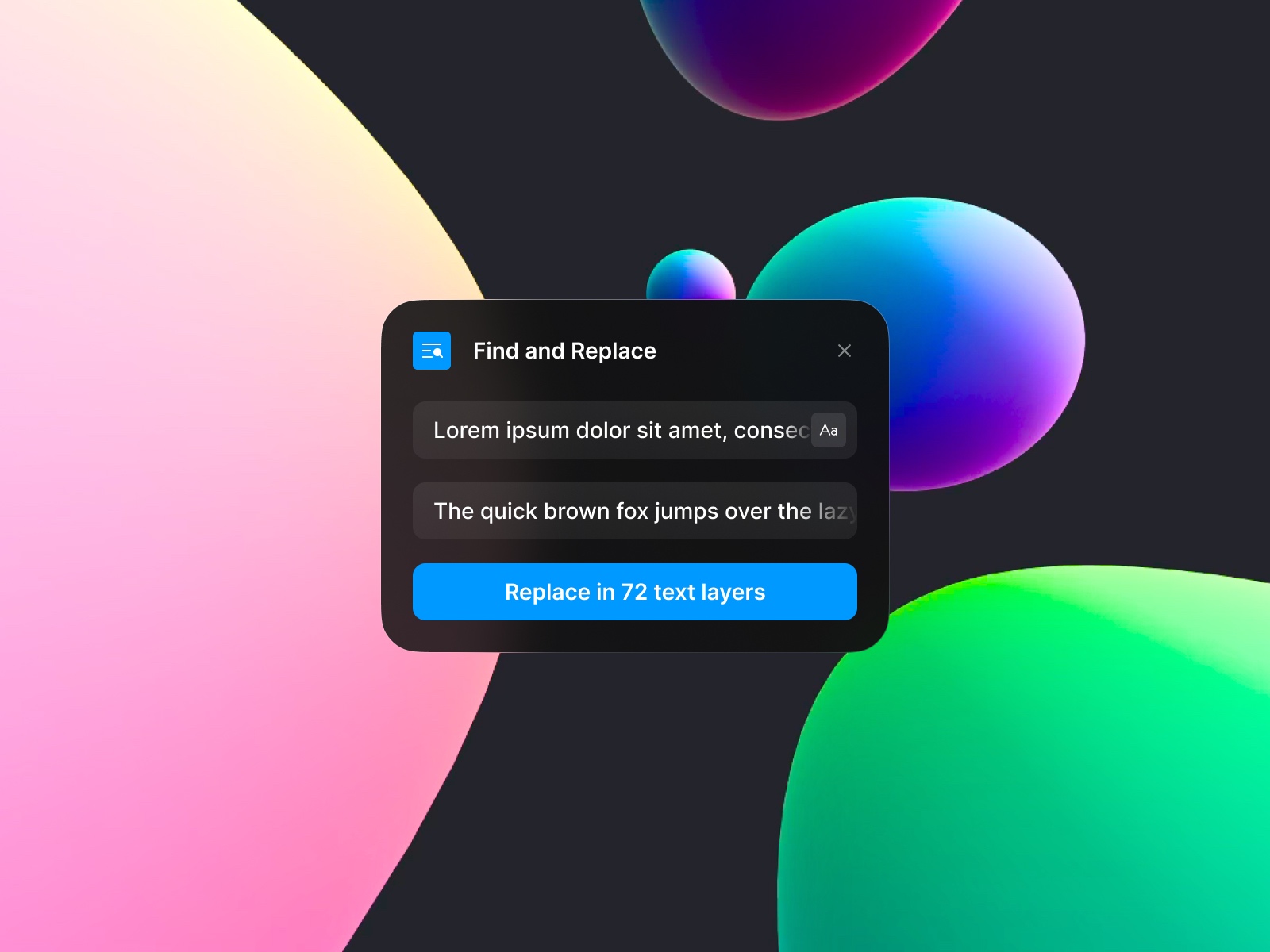 Thumbnail 2 for Find and Replace, a Framer Marketplace template by Anton Pikhorovych.
