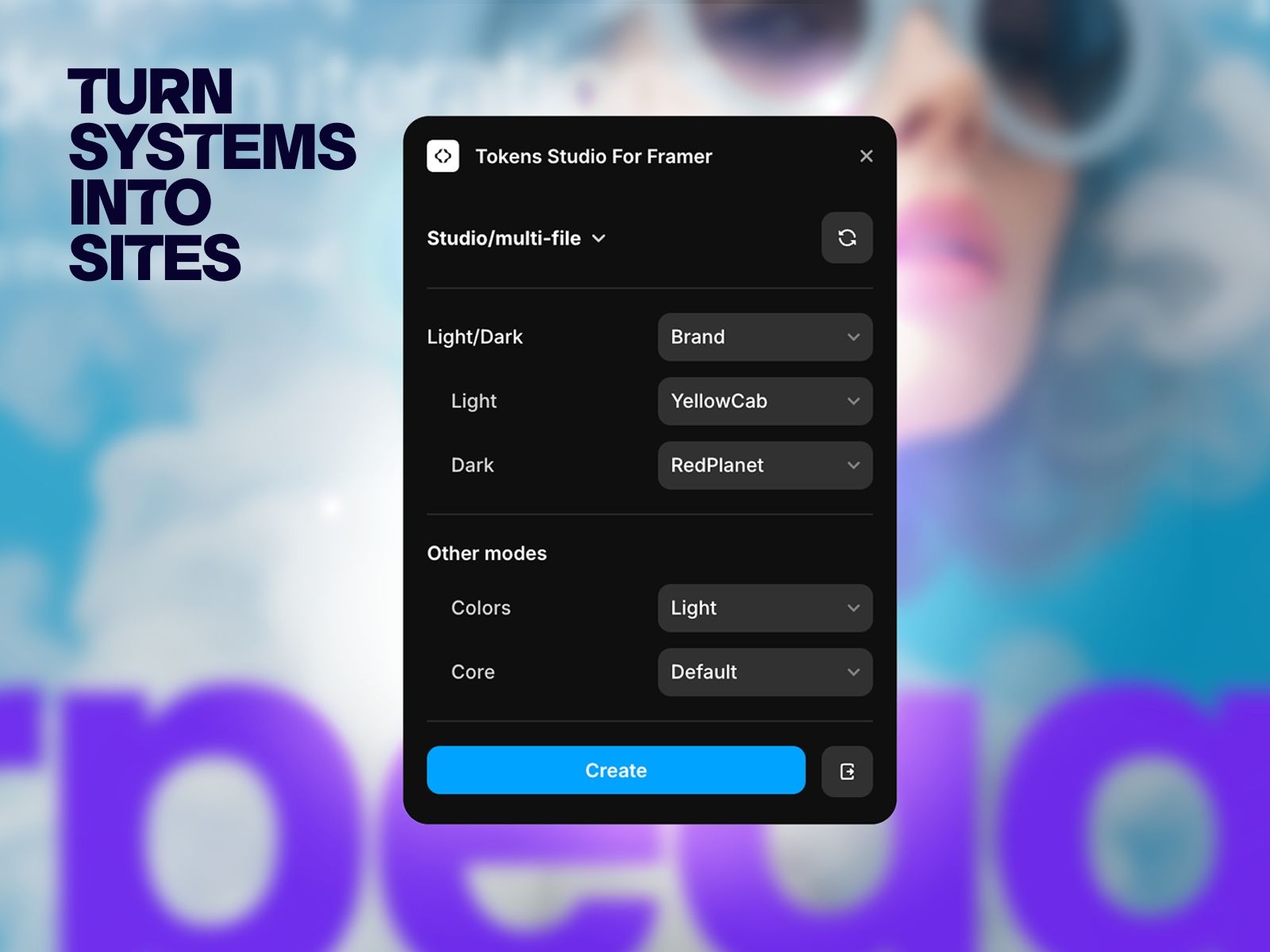 Thumbnail 2 for Tokens Studio For Framer, a Framer Marketplace template by Hyma.