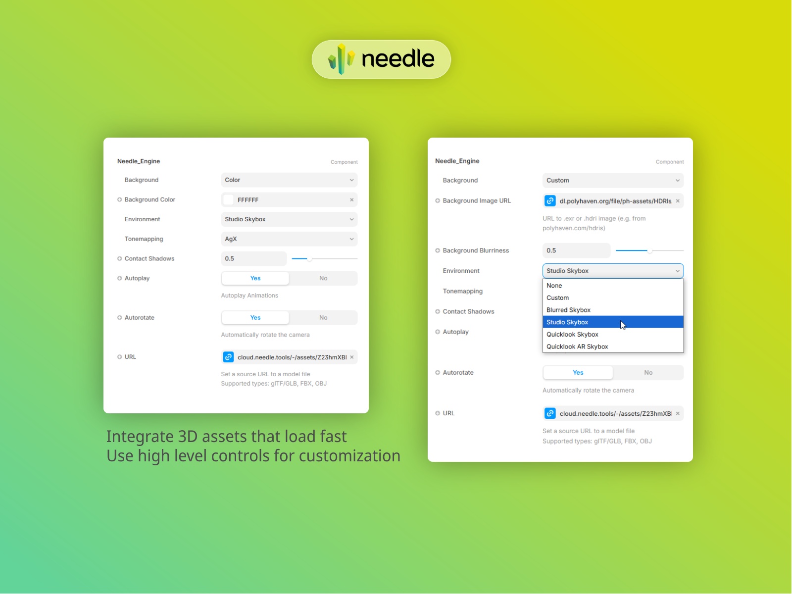 Thumbnail 2 for Needle Engine, a Framer Marketplace template by Marcel Wiessler.