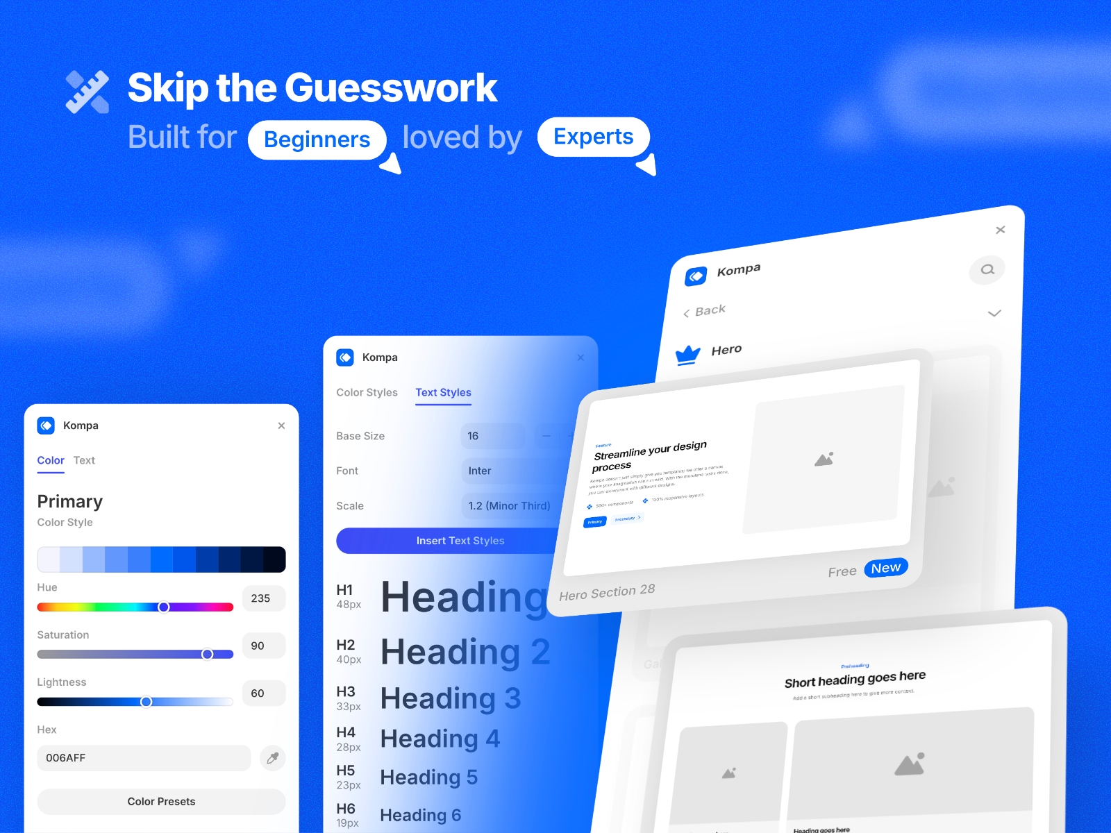 Screenshot 3 for Kompa, a Framer Marketplace plugin by Kompa.