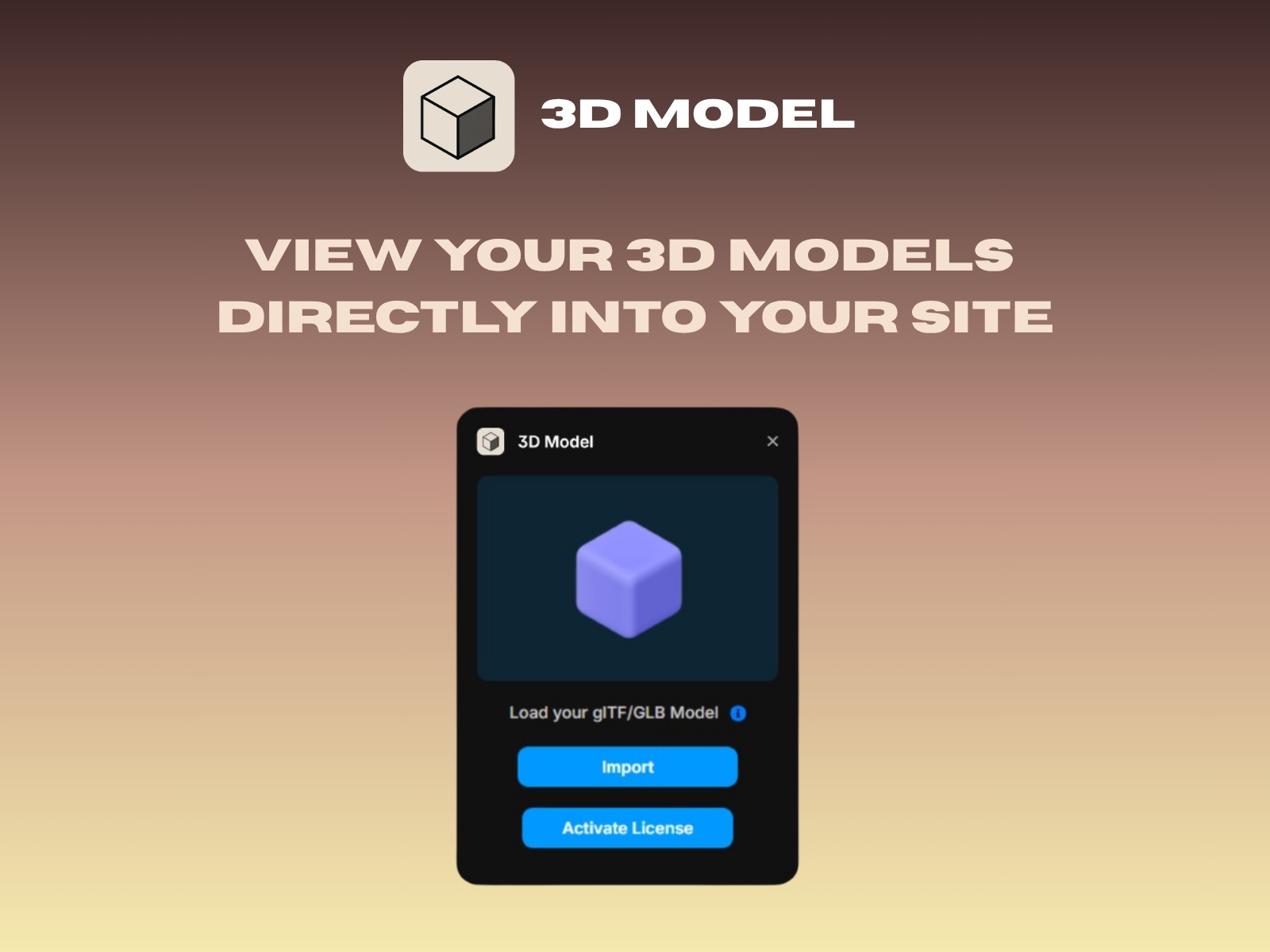 Thumbnail 1 for 3D Model, a Framer Marketplace template by Pasquale Pepe.