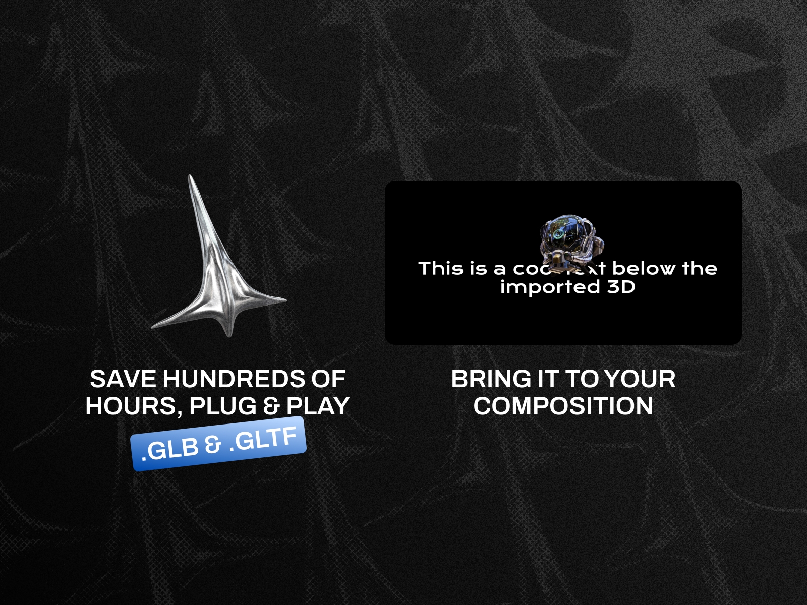 Screenshot 3 for 3D Importer, a Framer Marketplace plugin by byfugu.com.