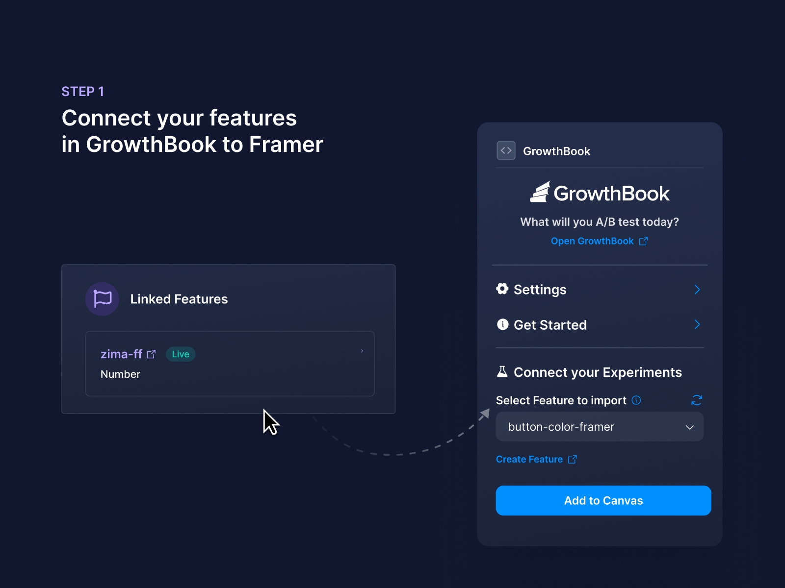 Thumbnail 2 for GrowthBook, a Framer Marketplace template by GrowthBook.