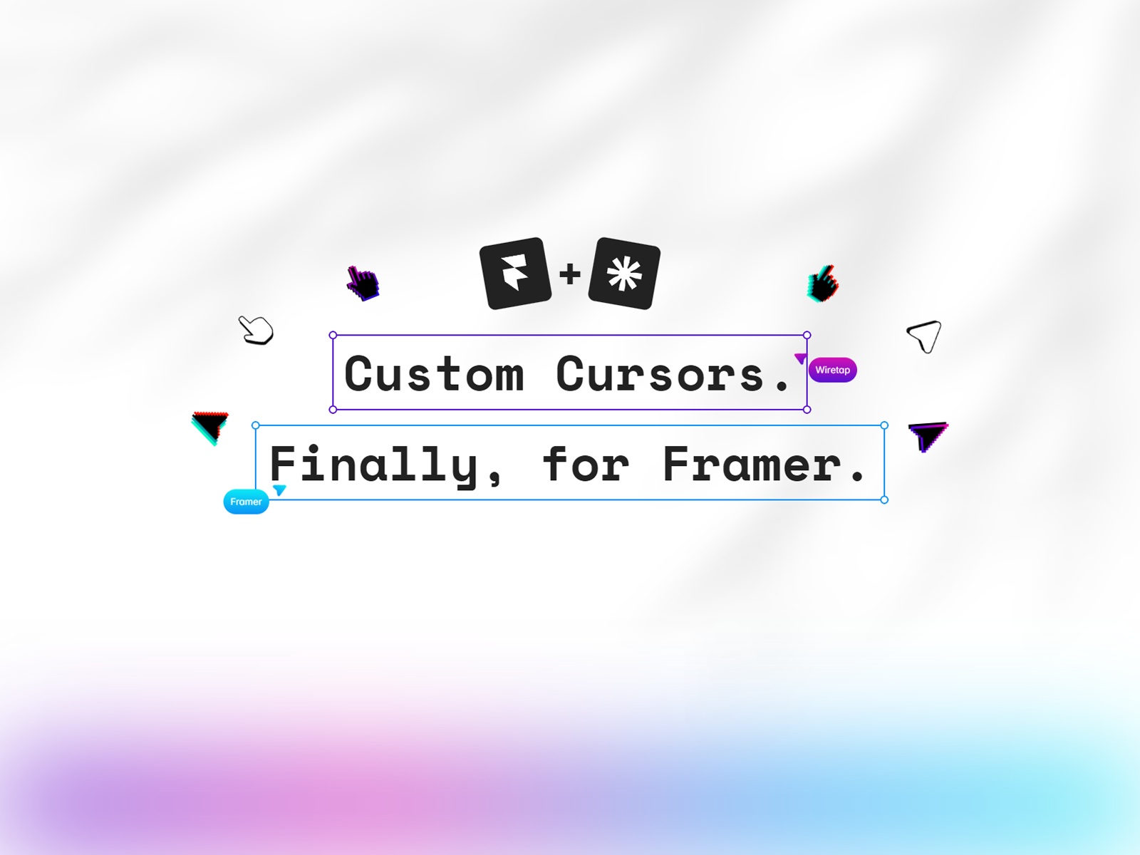 Thumbnail 1 for FramerCursor, a Framer Marketplace template by Wiretap Ventures.