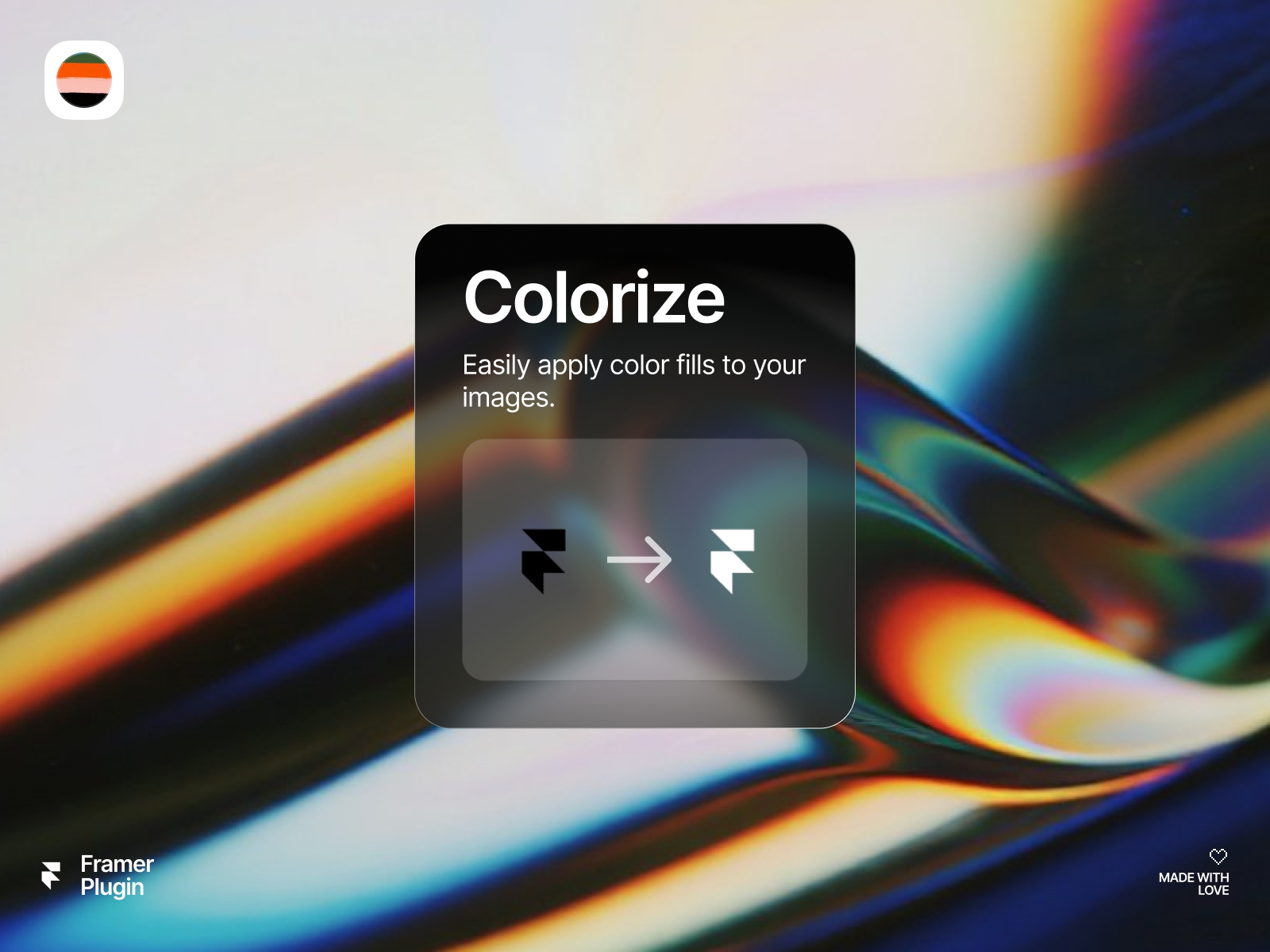 Thumbnail 1 for Colorize, a Framer Marketplace template by Bavoch.