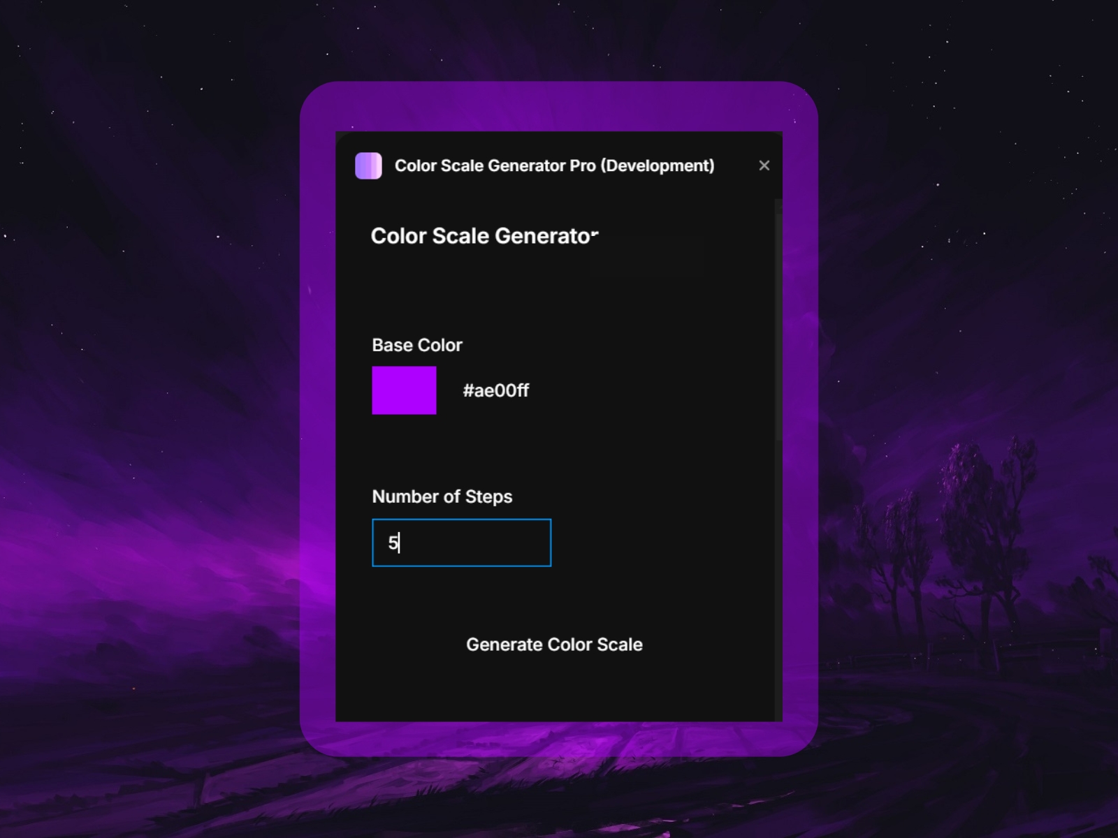 Thumbnail 1 for Color Scale Generator Pro, a Framer Marketplace template by Sadik Sajid.