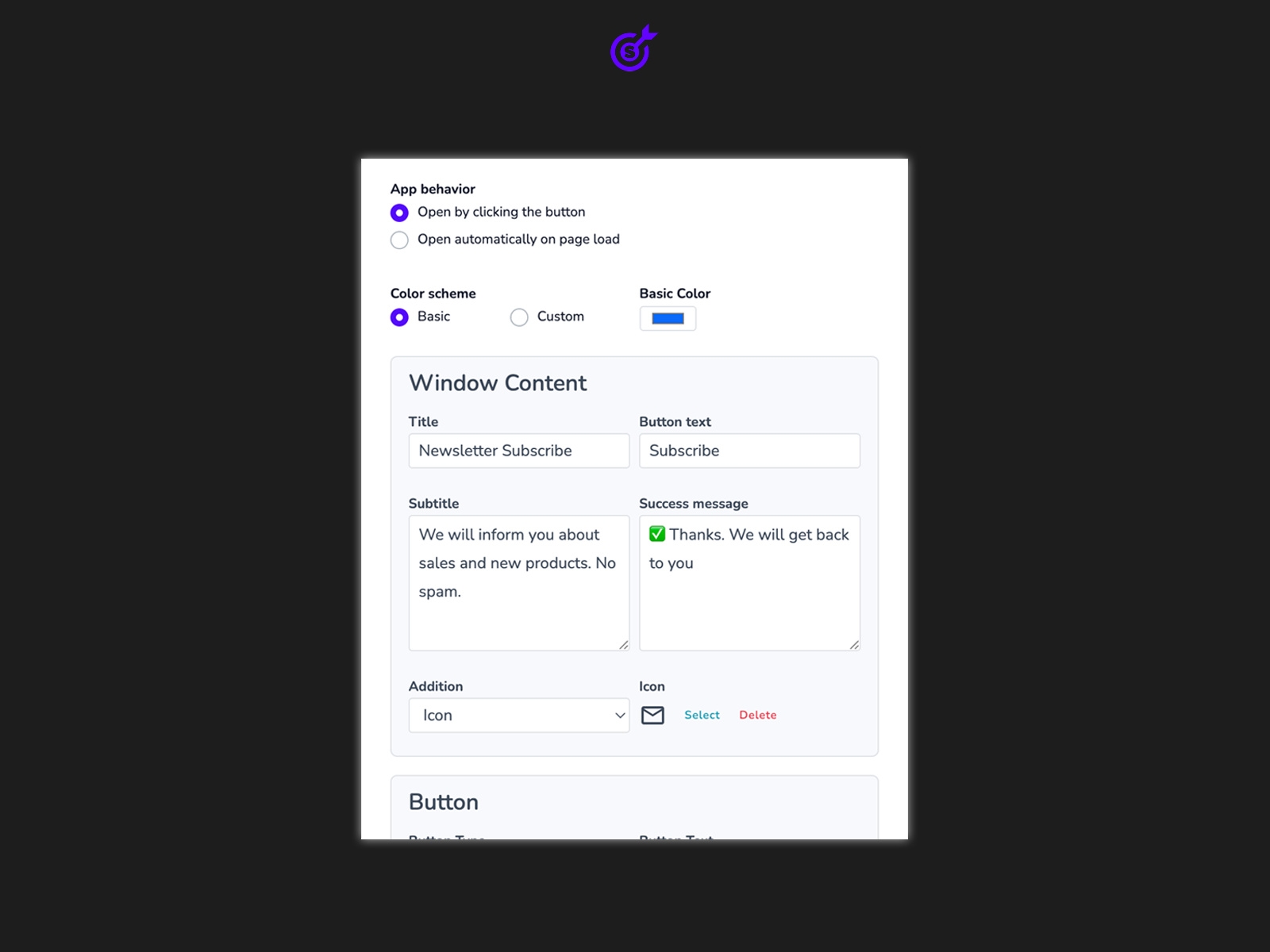 Thumbnail 2 for Smartarget Popup Forms, a Framer Marketplace template by Smartarget.