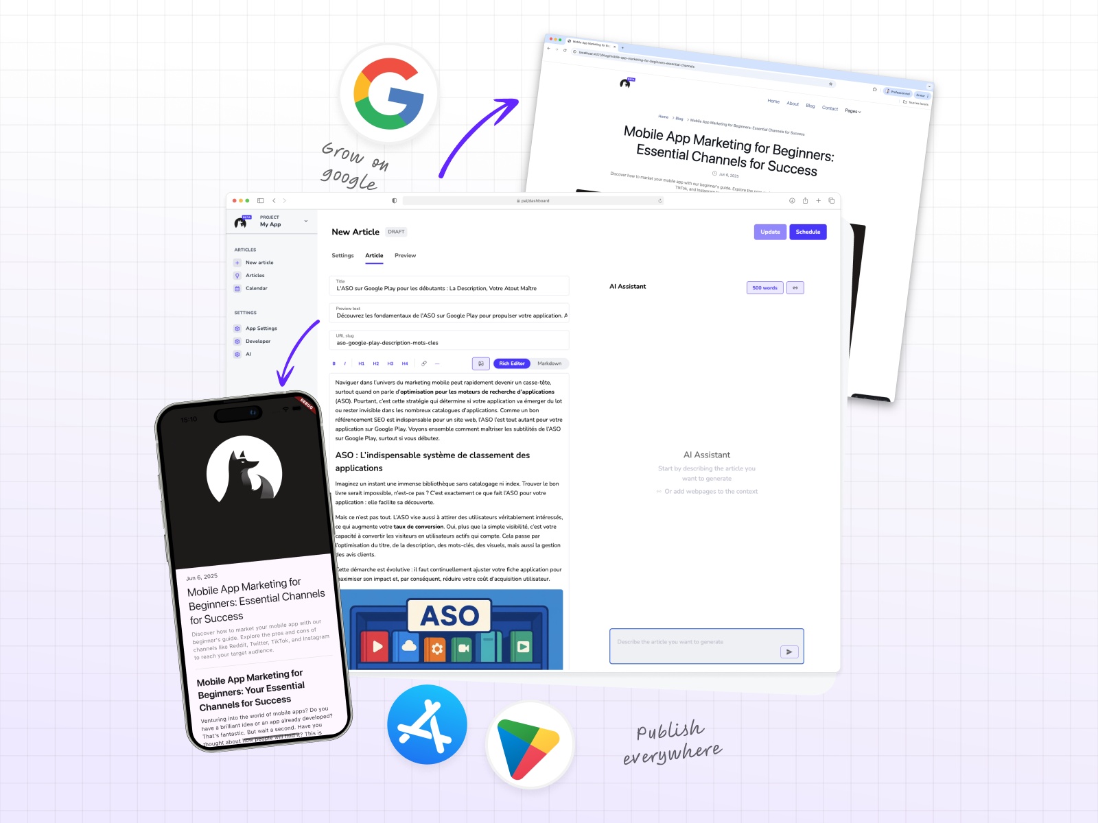 Thumbnail 2 for FeedPal, a Framer Marketplace template by Gautier Siclon.