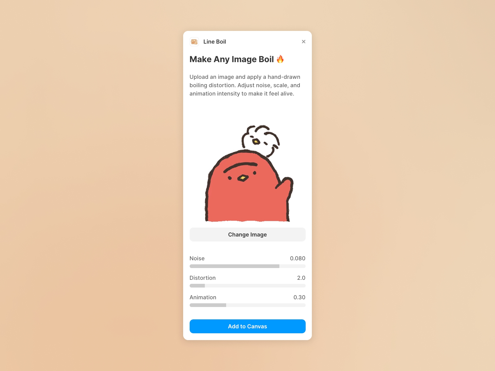 Thumbnail 2 for Line Boil, a Framer Marketplace template by One Bean.
