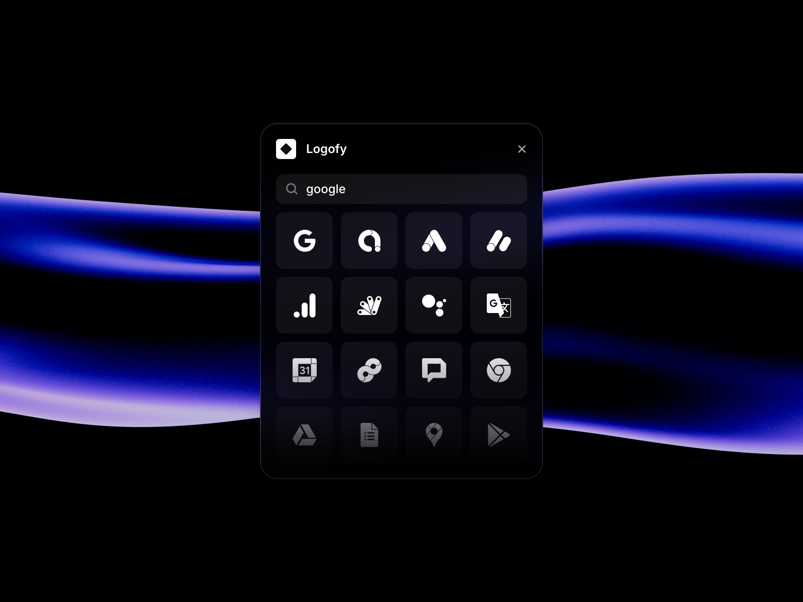 Screenshot 2 for Logofy, a Framer Marketplace plugin by traf ‎.