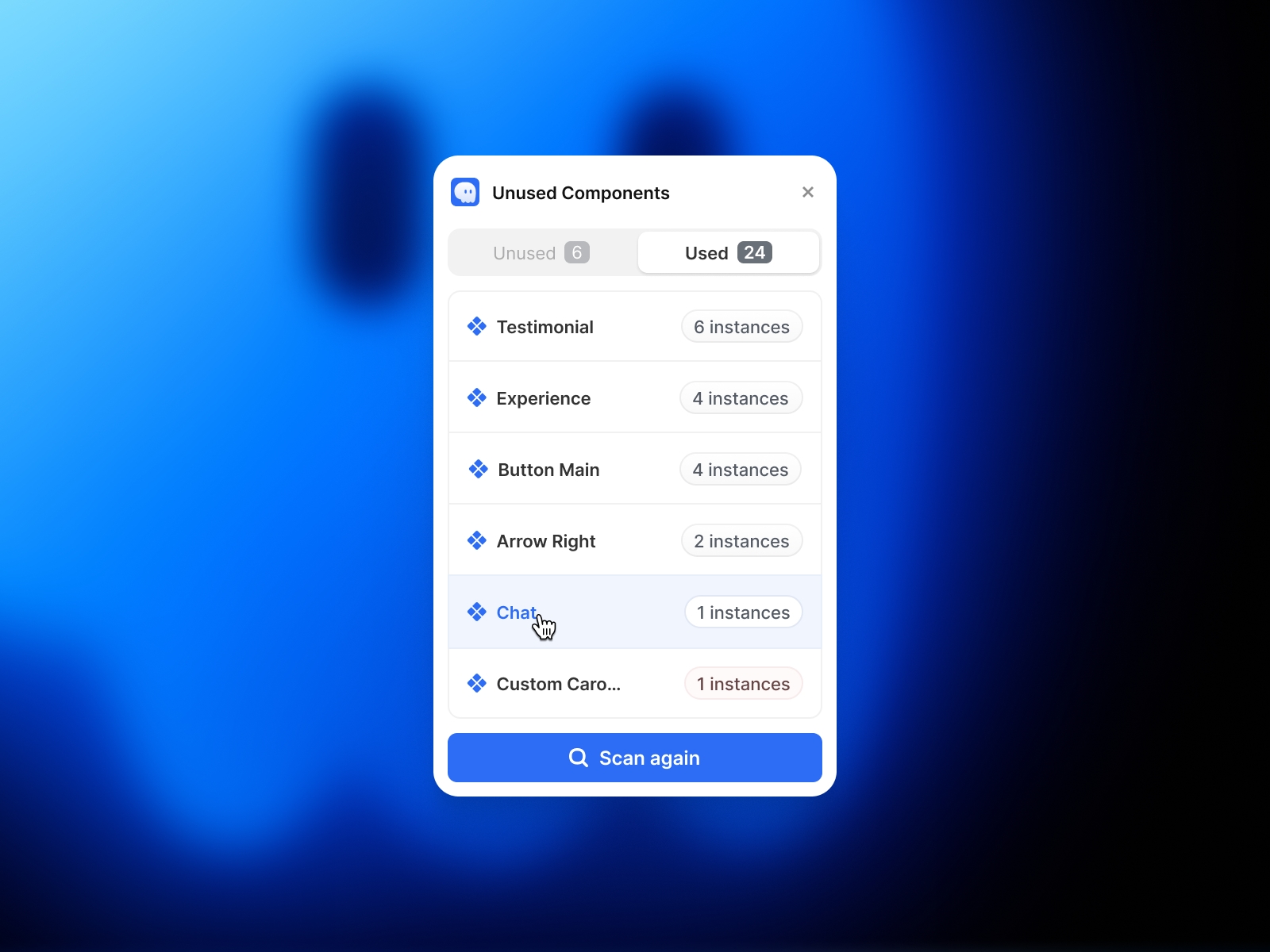 Thumbnail 2 for Unused Components, a Framer Marketplace template by Emanuel Serbanoiu.