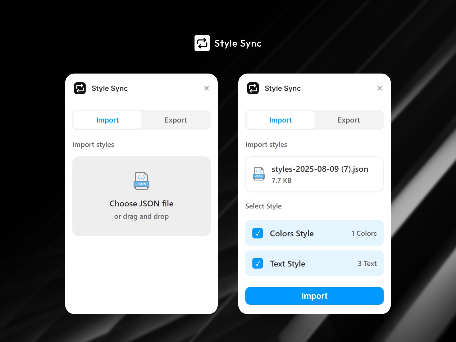 Thumbnail 1 for Style Sync, a Framer Marketplace template by @ru Design.