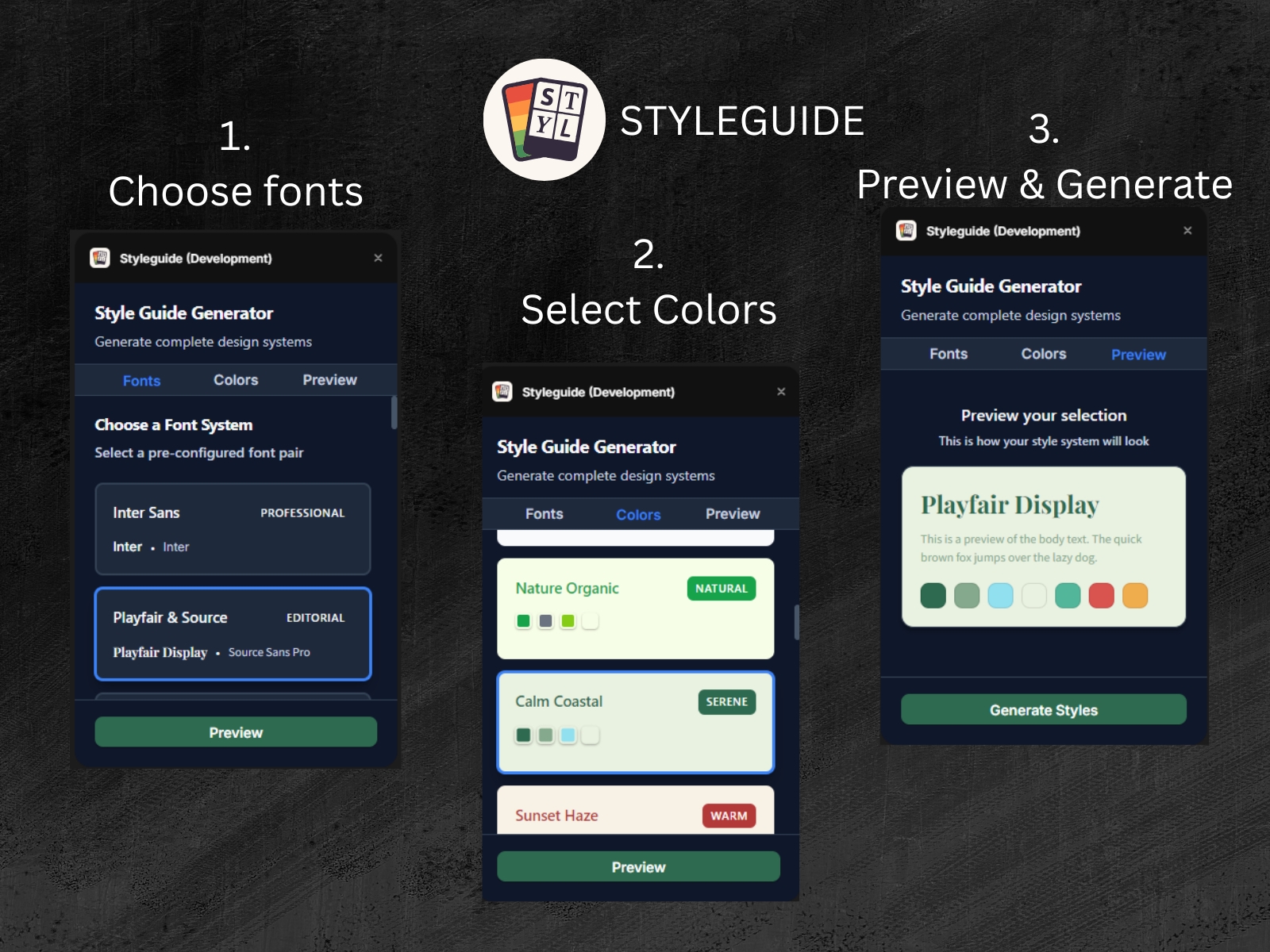 Thumbnail 2 for Styleguide, a Framer Marketplace template by Jeremiah Elegba.