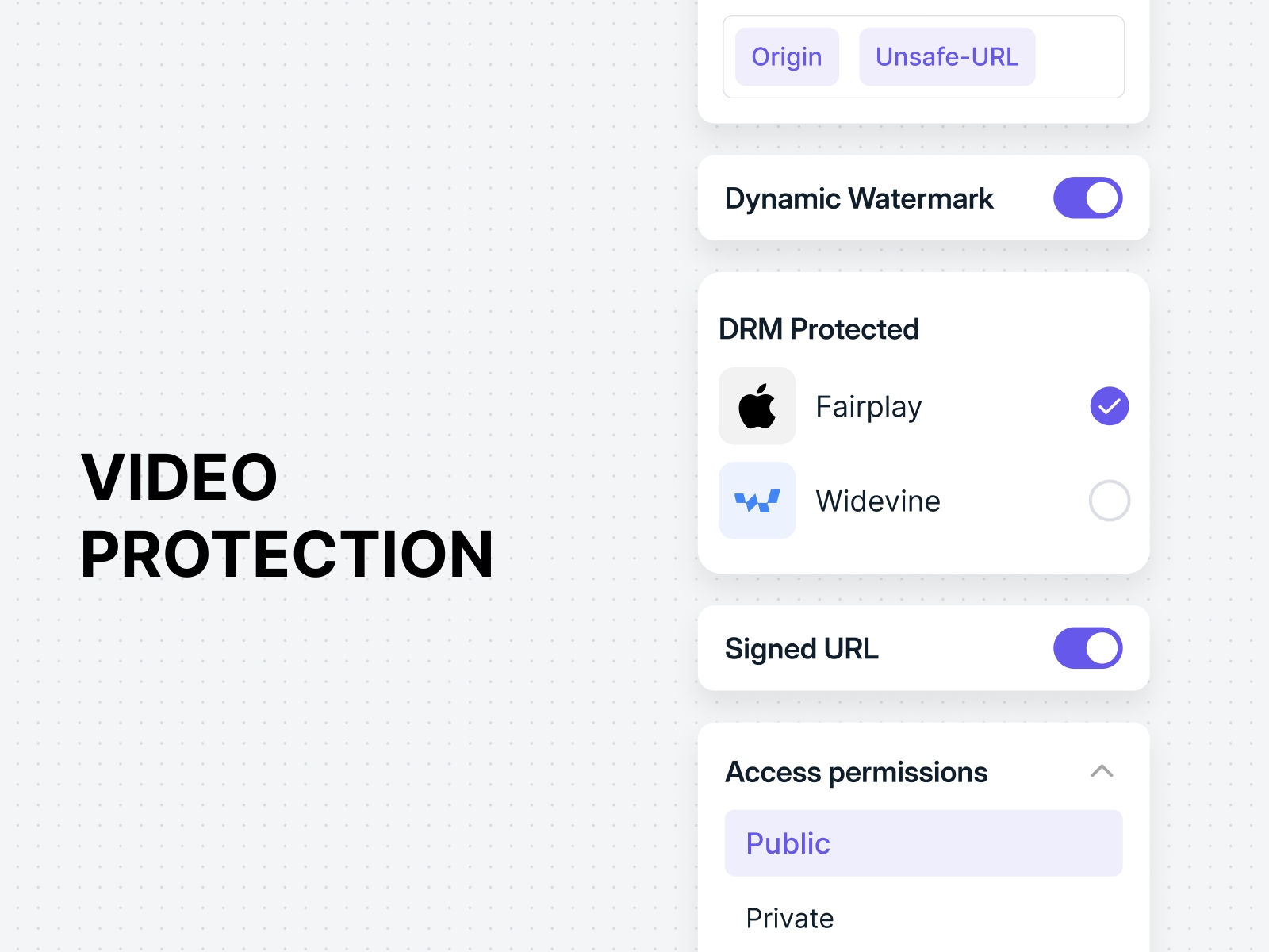 Screenshot 3 for Gumlet Video, a Framer Marketplace plugin by Gumlet.