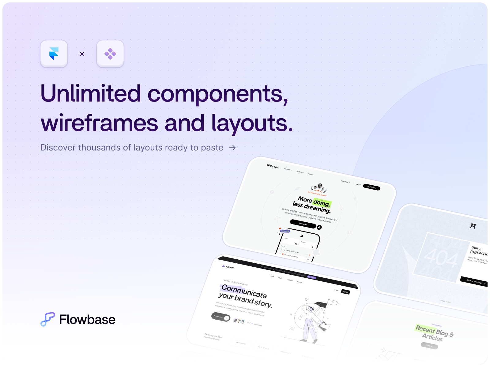 Thumbnail 2 for Flowbase, a Framer Marketplace template by Flowbase.