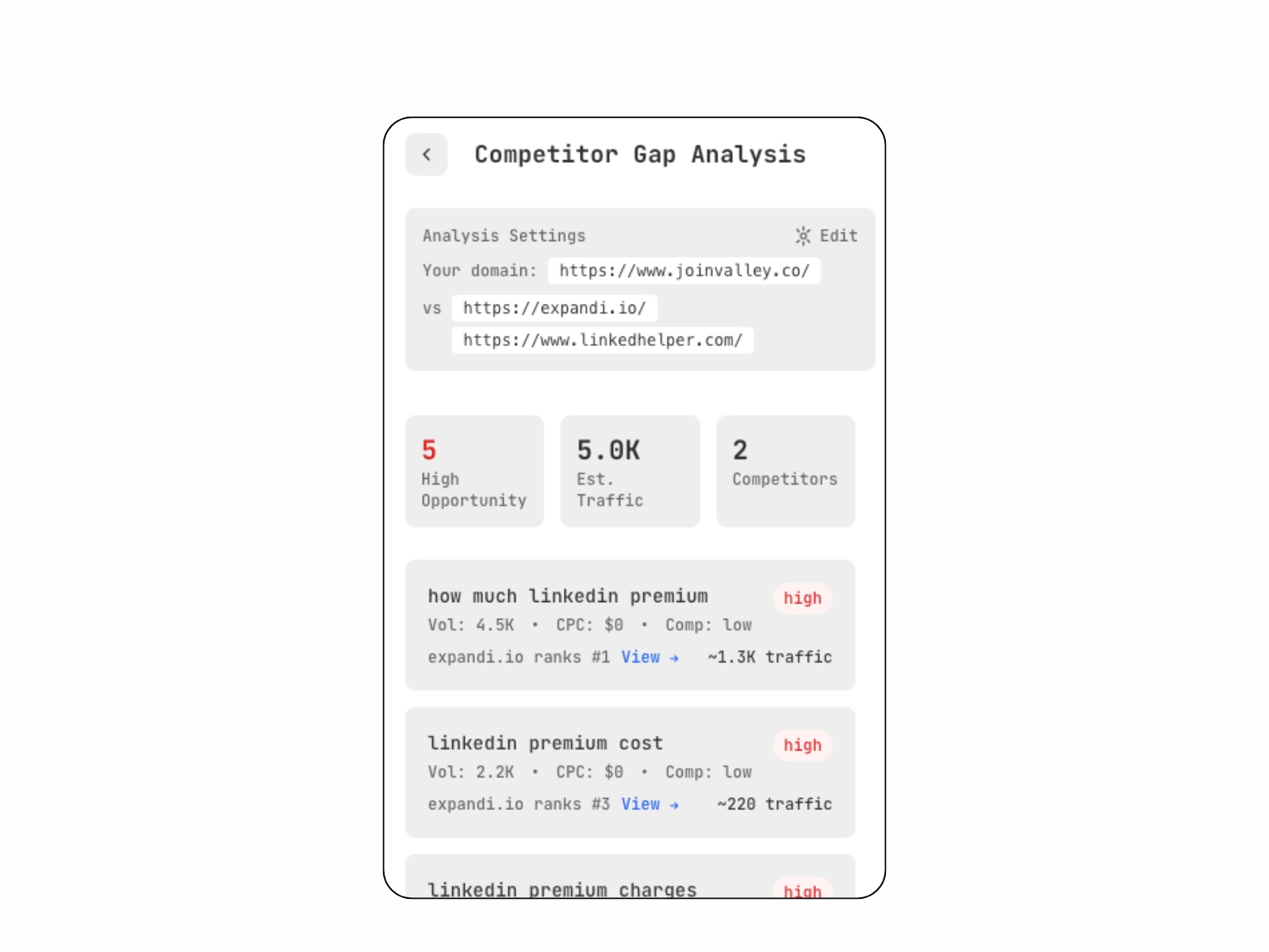 Thumbnail 2 for NoCodeAEO, a Framer Marketplace template by Giki Tech.