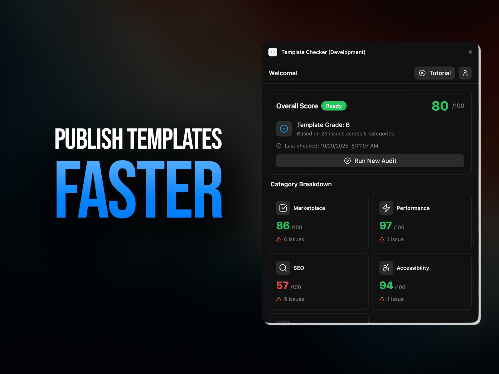 Thumbnail 1 for Template Checker, a Framer Marketplace plugin by Syed Saboor.