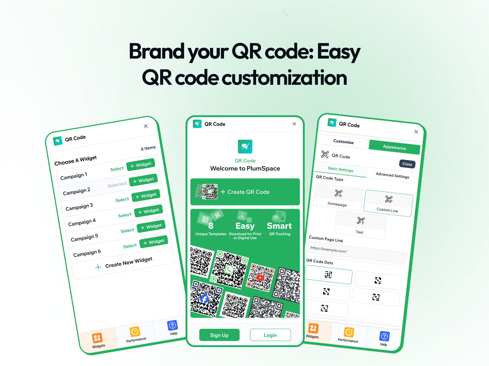 Screenshot 3 for PlumSpace: QR Code Generator, a Framer Marketplace plugin by PlumSpace.