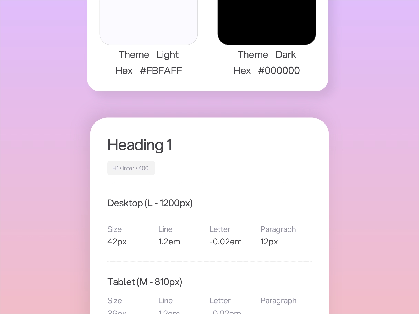 Screenshot 3 for Style Board, a Framer Marketplace plugin by Framer Lists.