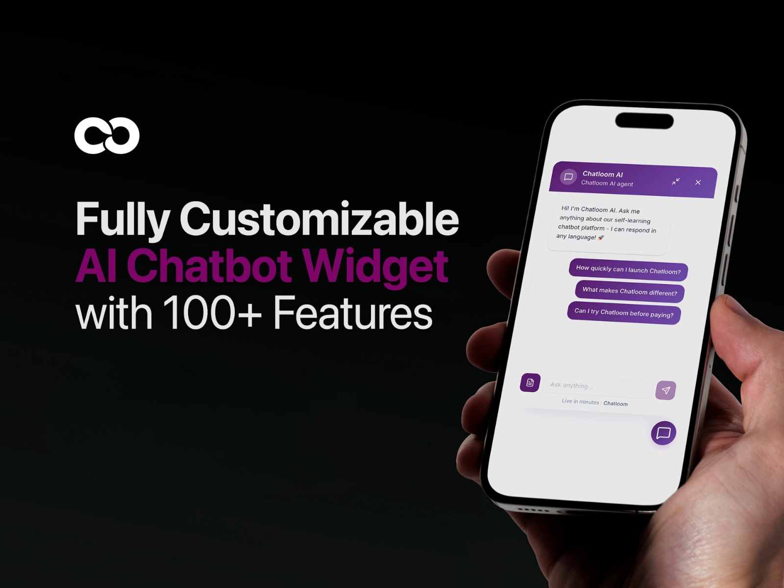 Thumbnail 2 for Chatloom, a Framer Marketplace template by Can Girgin.