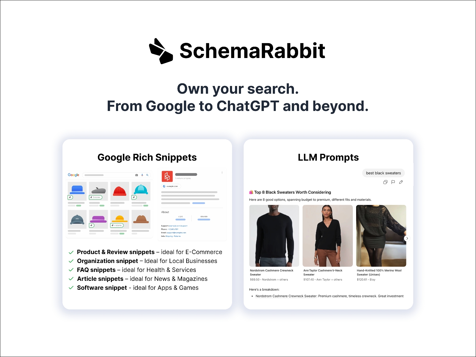 Screenshot 4 for SchemaRabbit, a Framer Marketplace plugin by SchemaRabbit.