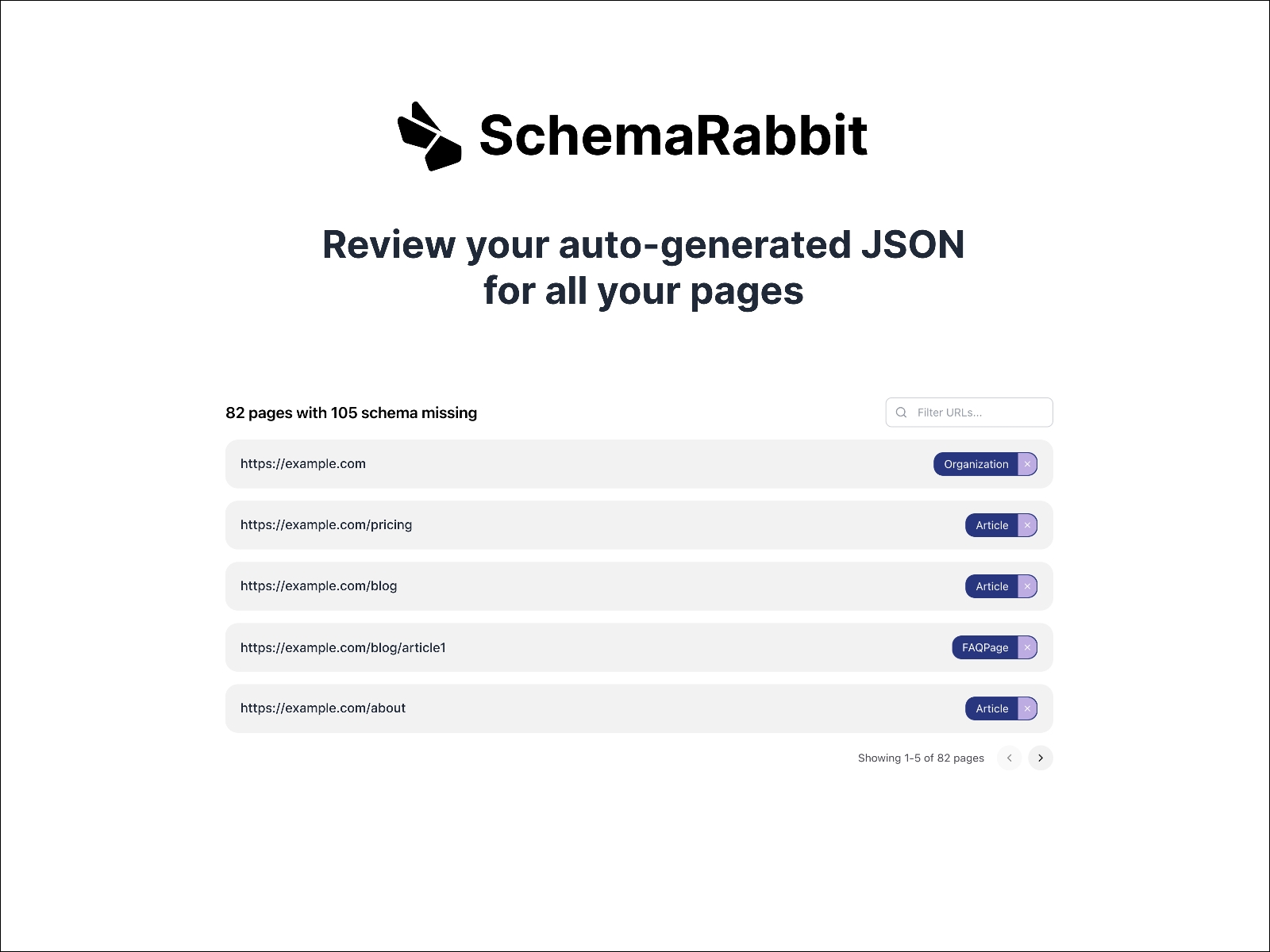 Screenshot 3 for SchemaRabbit, a Framer Marketplace plugin by SchemaRabbit.