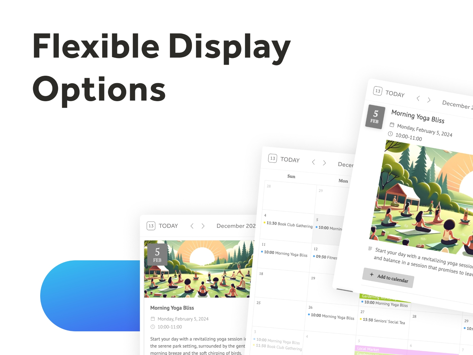 Thumbnail 2 for Events Calendar, a Framer Marketplace template by Sasha E.