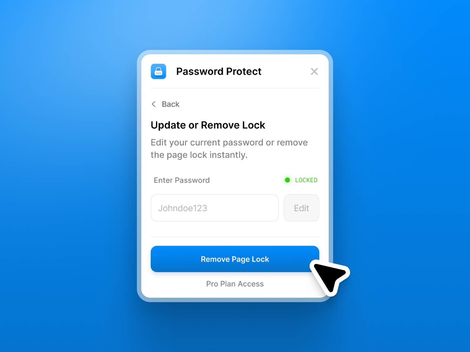 Thumbnail 1 for Password Protect, a Framer Marketplace plugin by Adheeb.