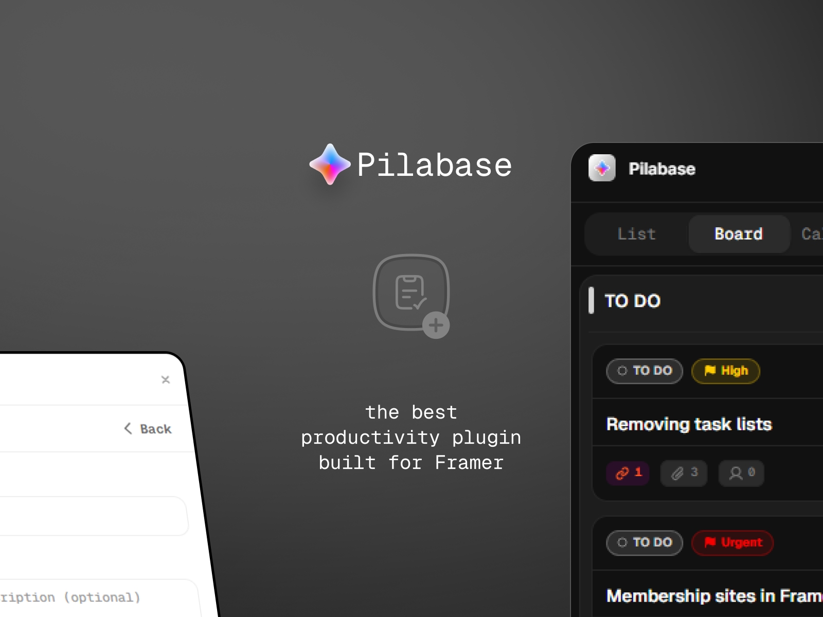 Thumbnail 2 for Pilabase, a Framer Marketplace template by Kayode.