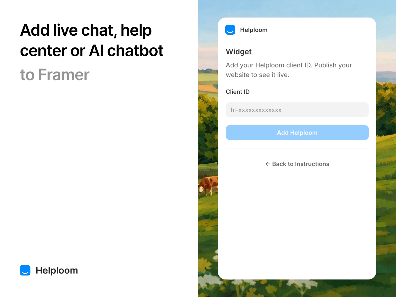 Thumbnail 2 for Helploom, a Framer Marketplace template by Helploom.