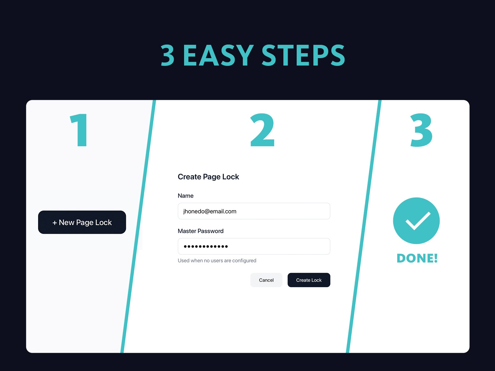 Thumbnail 2 for PageLock, a Framer Marketplace template by Proofly.ae.