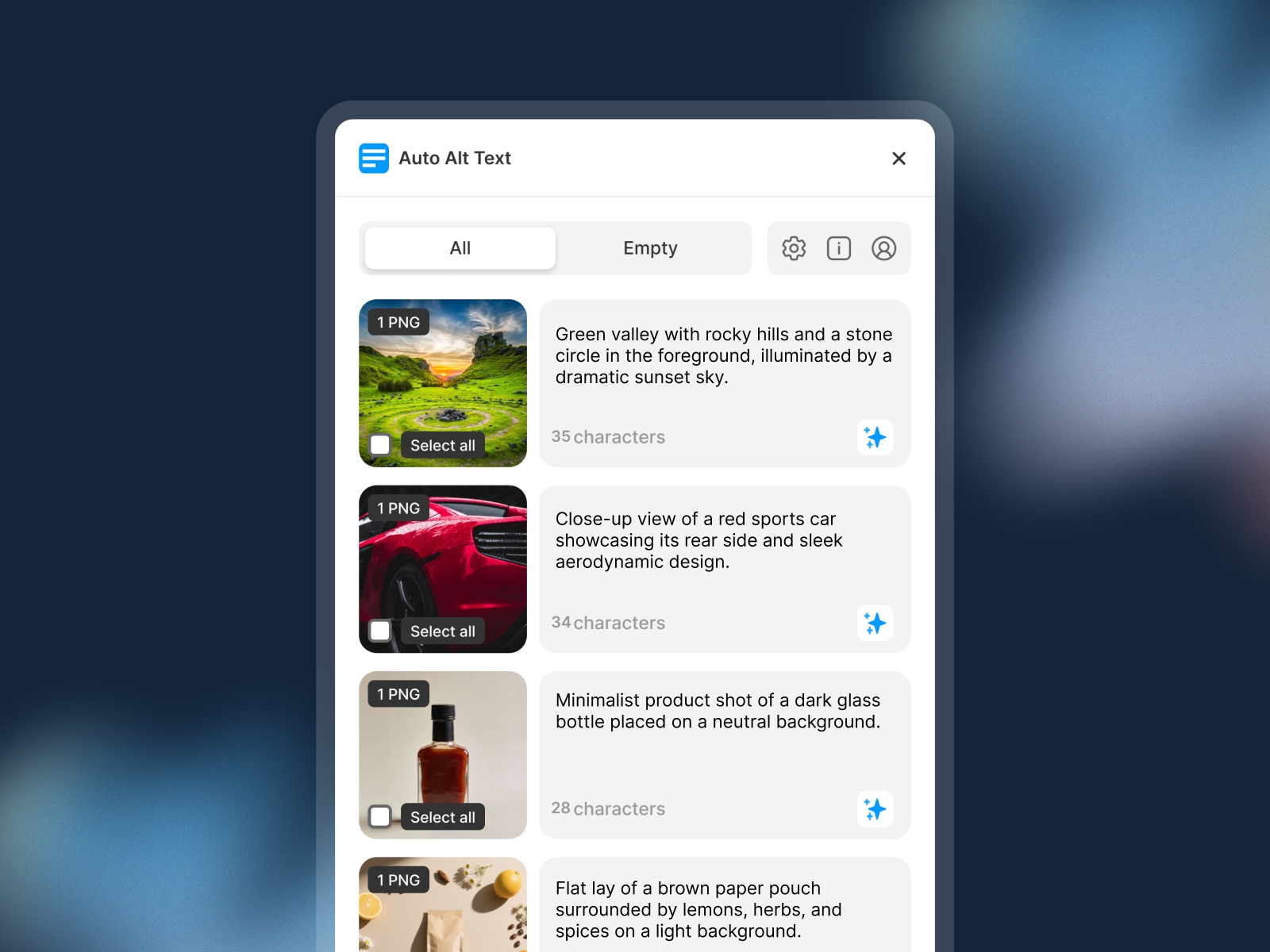 Thumbnail 1 for Auto Alt Text, a Framer Marketplace template by Framer Geeks.